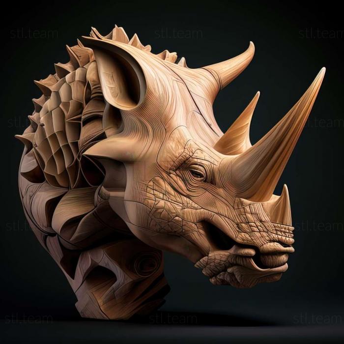 3D model Rhinoptilus (STL)